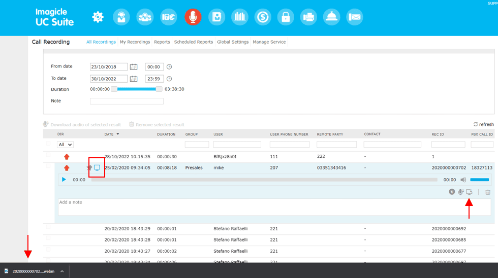 Imagicle Screen Recording. Your ally to enhance customer eXperience.